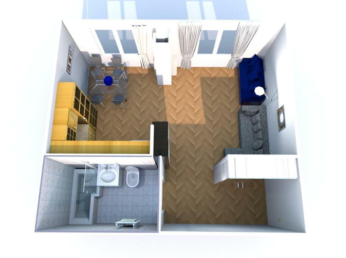 Sienna 93 - Cozy Studio By Homeprime Warsaw Luaran gambar